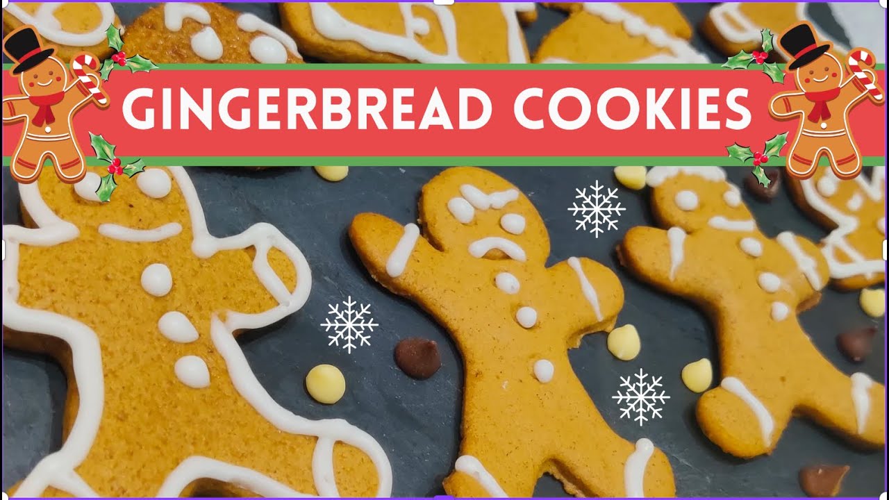 How to Make Perfectly Spiced Gingerbread Cookies | Gingerbread Cookies Recipe | Gingerbread Cookies