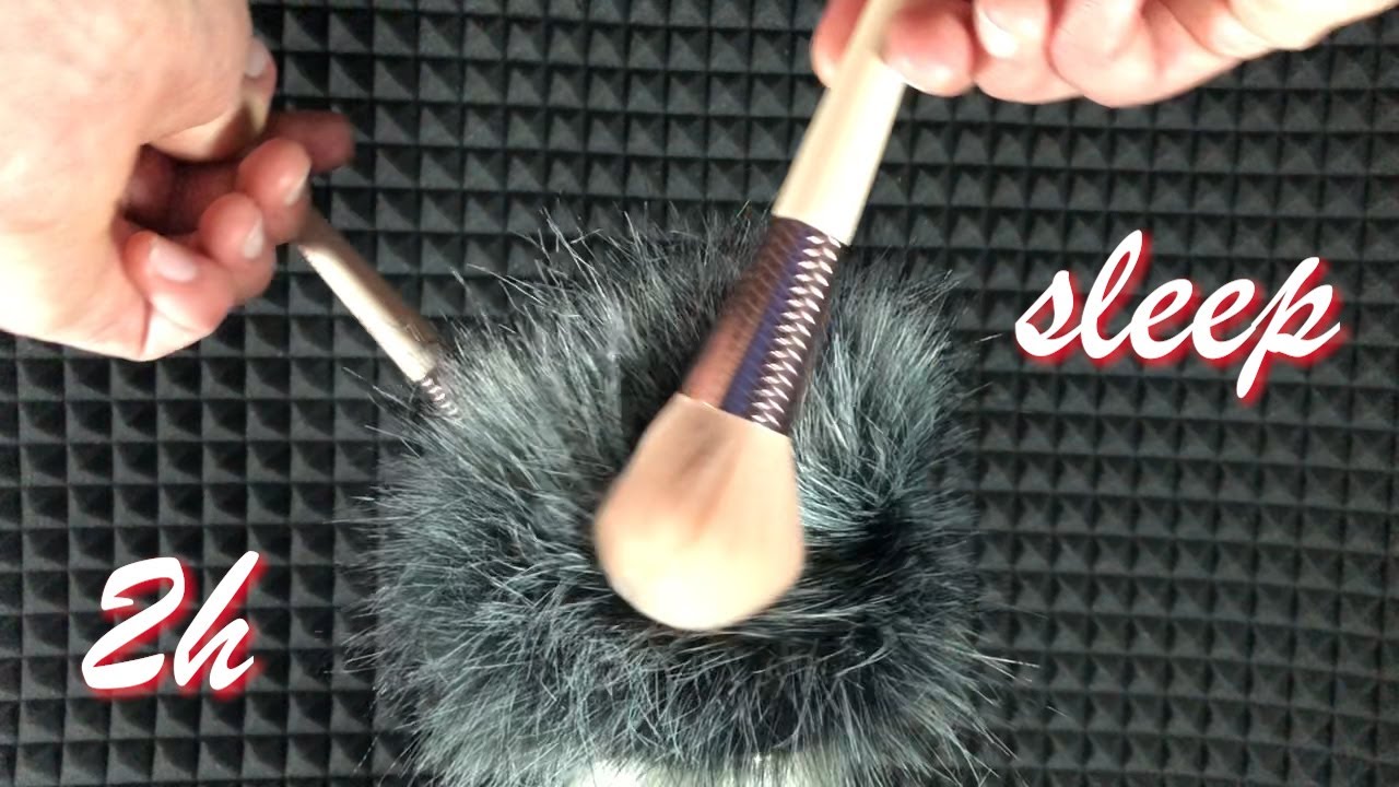 ASMR - 2 HOURS Intense Mic Brushing for Sleep & Relax || Best Triggers || No Talking || Woow!