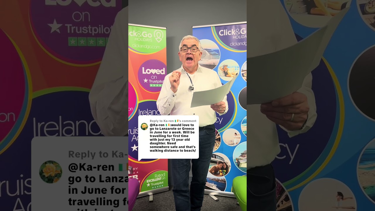 Holidays in June 🤩Greece or  Lanzarote 🏝️🔗 link in bio Paul’s travel clinic ✈️