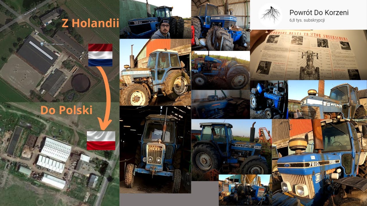 Prezentacja ciągników / Krótka historia gospodarstwa