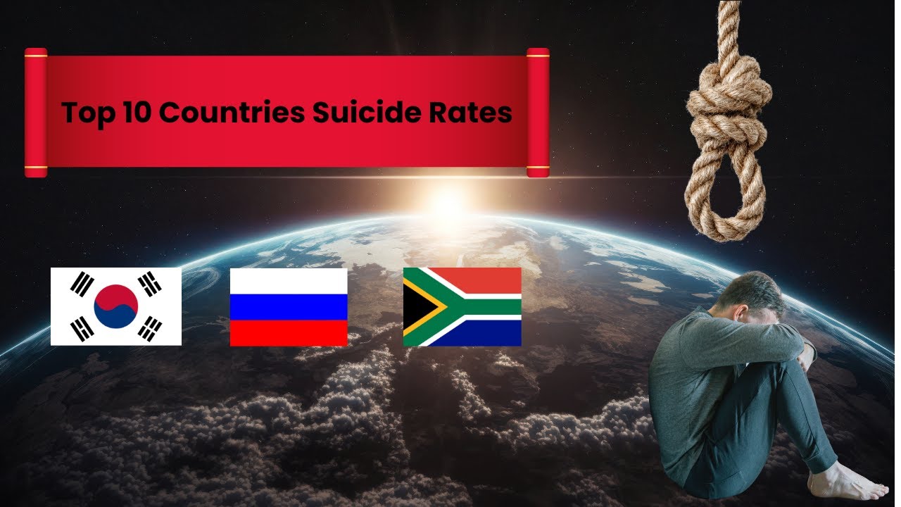 Top 10 Countries With the Highest Suicide Rates in the World (2025 Update)
