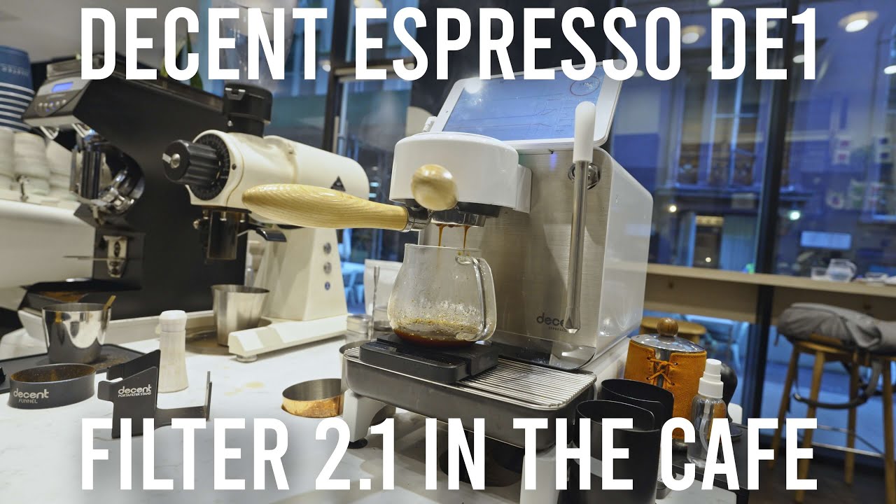 Decent Espresso DE1 Filter 2.1 in the Cafe! Ft. SUITED (New York)