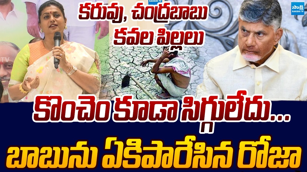 RK Roja Comments on Chandrababu Over Worst Ruling | AP Local Body Elections | Sakshi TV Live