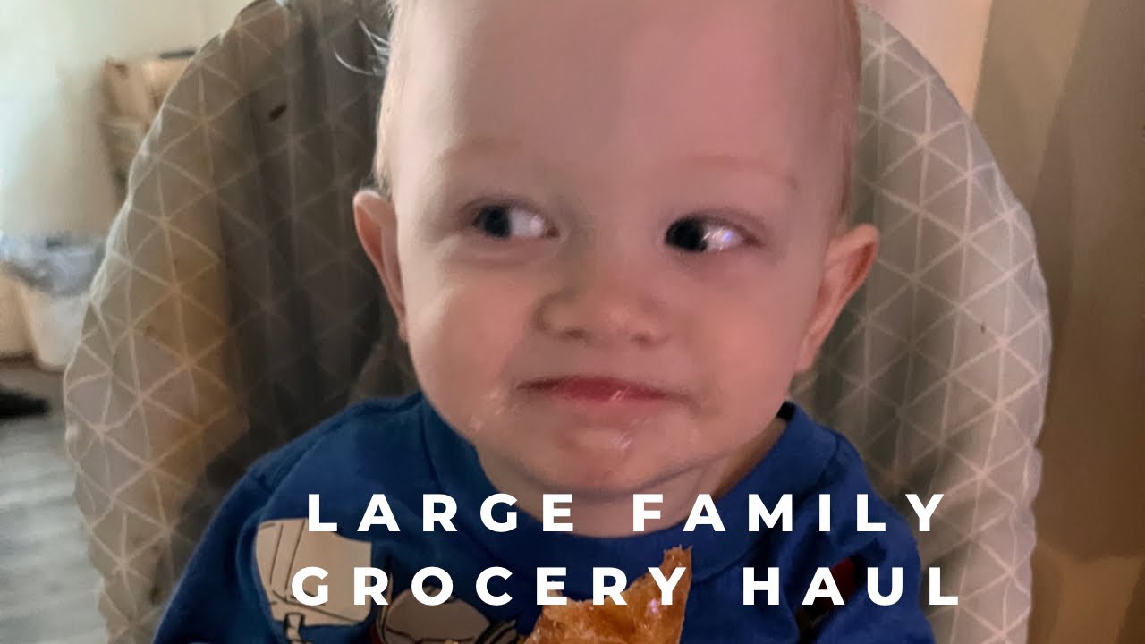 GROCERY HAUL || LARGE FAMILY OF 7 || HEALTHY ||