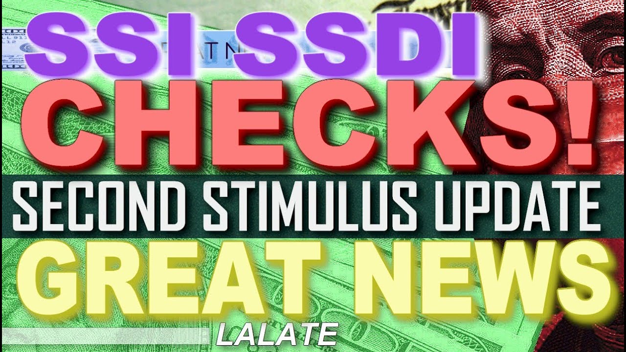 FINALLY! SECOND STIMULUS CHECK $2400 SSI SSDI, Executive Order? | Second Stimulus Package GREAT NEWS