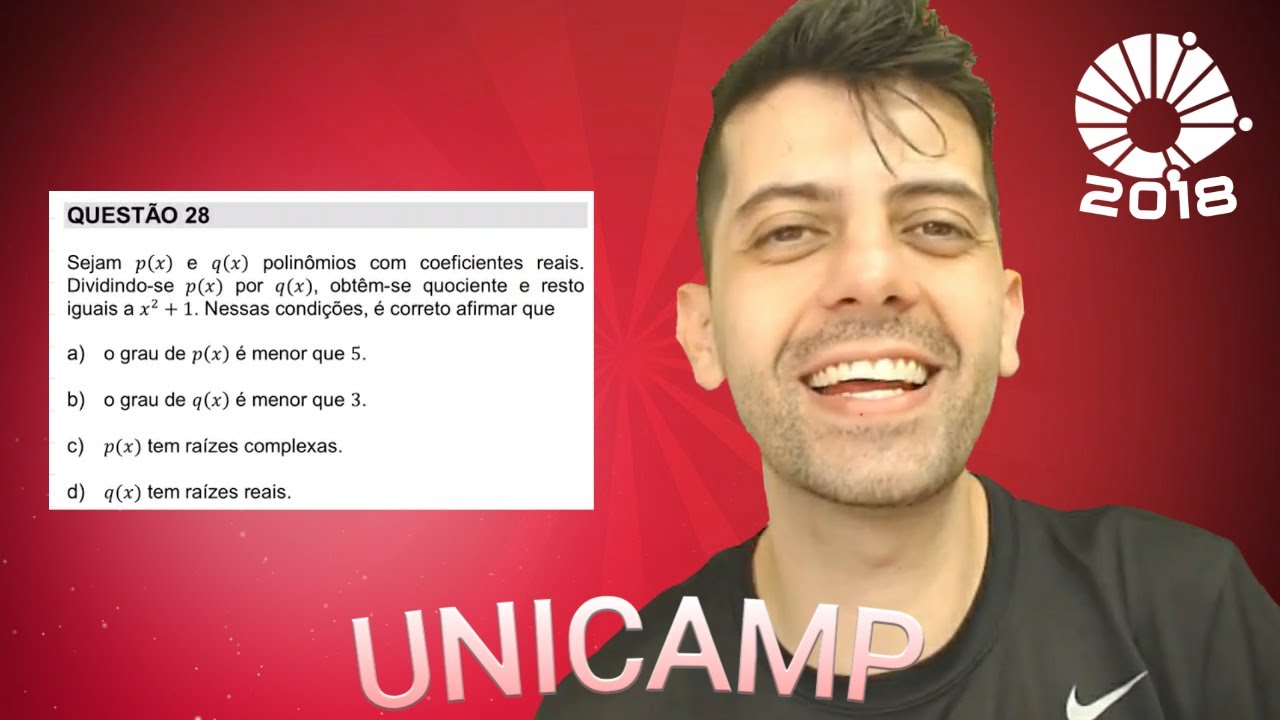 UNICAMP 2018  Q28 Mat