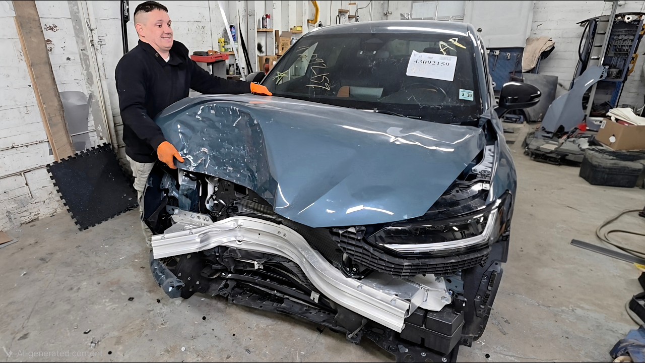 1️⃣ Brand New 2025 Honda HR-V DESTROYED in Crash — Can It Be Saved