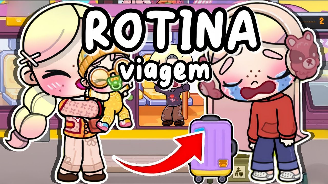 ROTINA VIAGEM COM BEBÊ ✈️☀️ | AVATAR WORLD ROTINAS E HISTÓRIAS