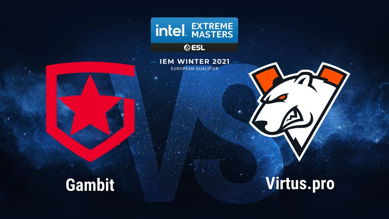 Gambit vs Virtus.pro | Лучшие моменты | IEM Winter 2021