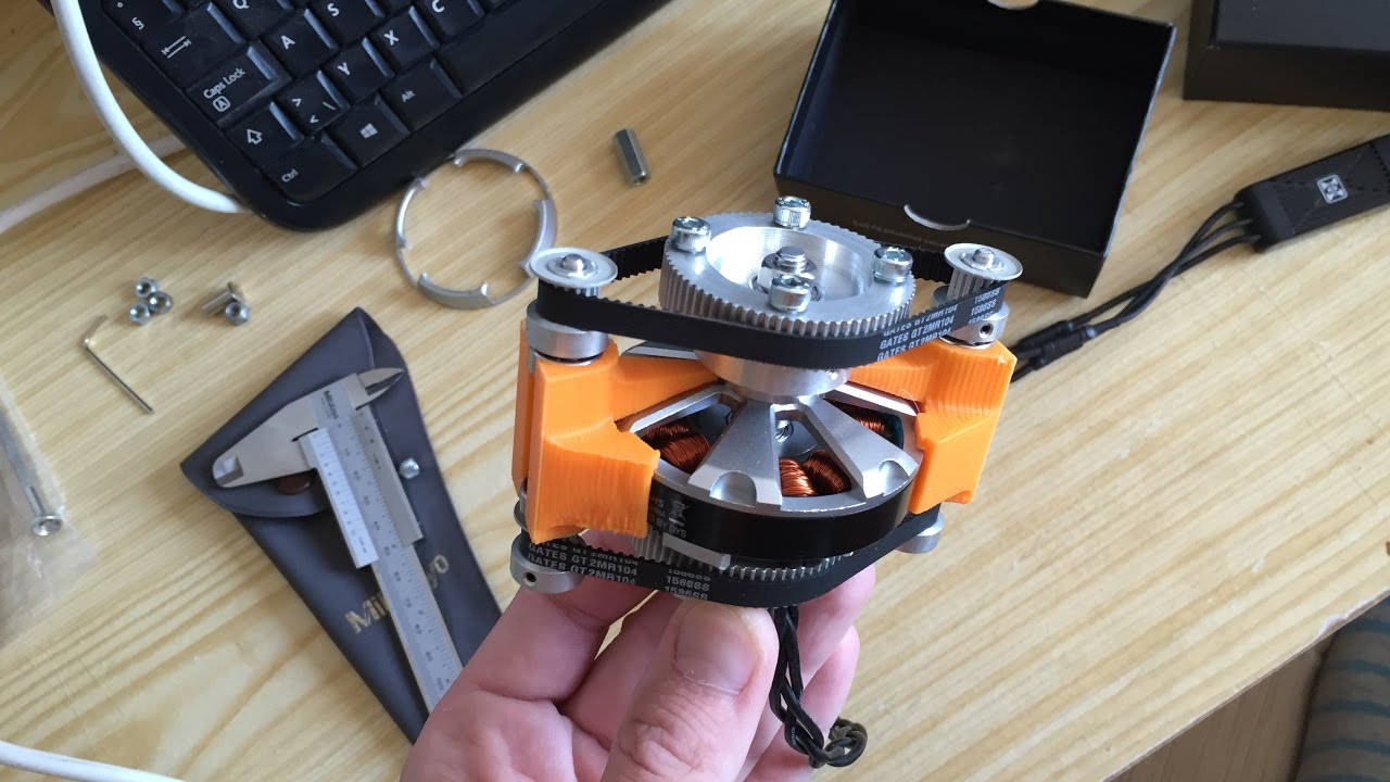 Orbital Drive: high gear ratio simple speed reducer (gearbox)