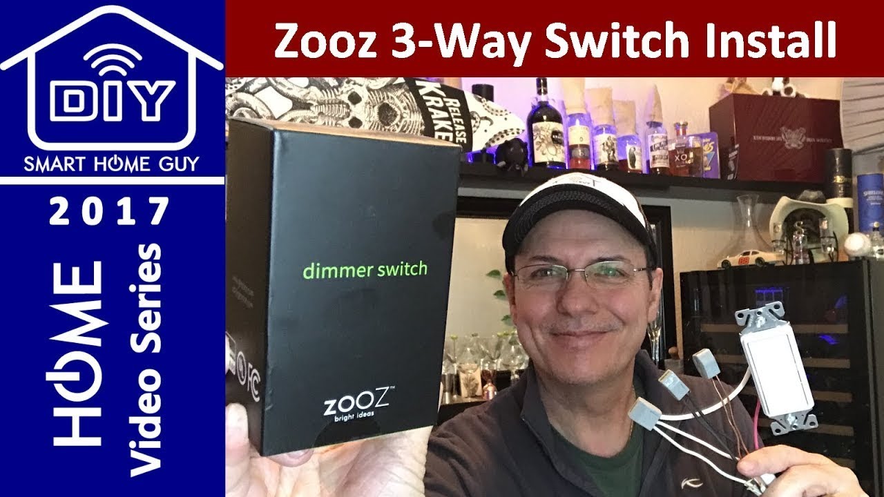 DIY 3 Way Switch Zooz Zen21, Zen22, Zen23 & Zen 24 Z-wave Smart Switch Installation