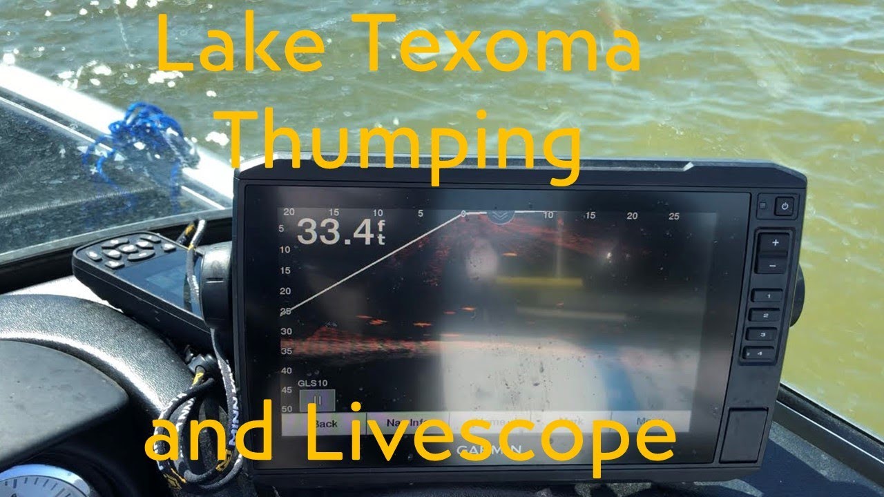 Lake Texoma Striper Thumping With Livescope and Memoriam to my Brother Walt