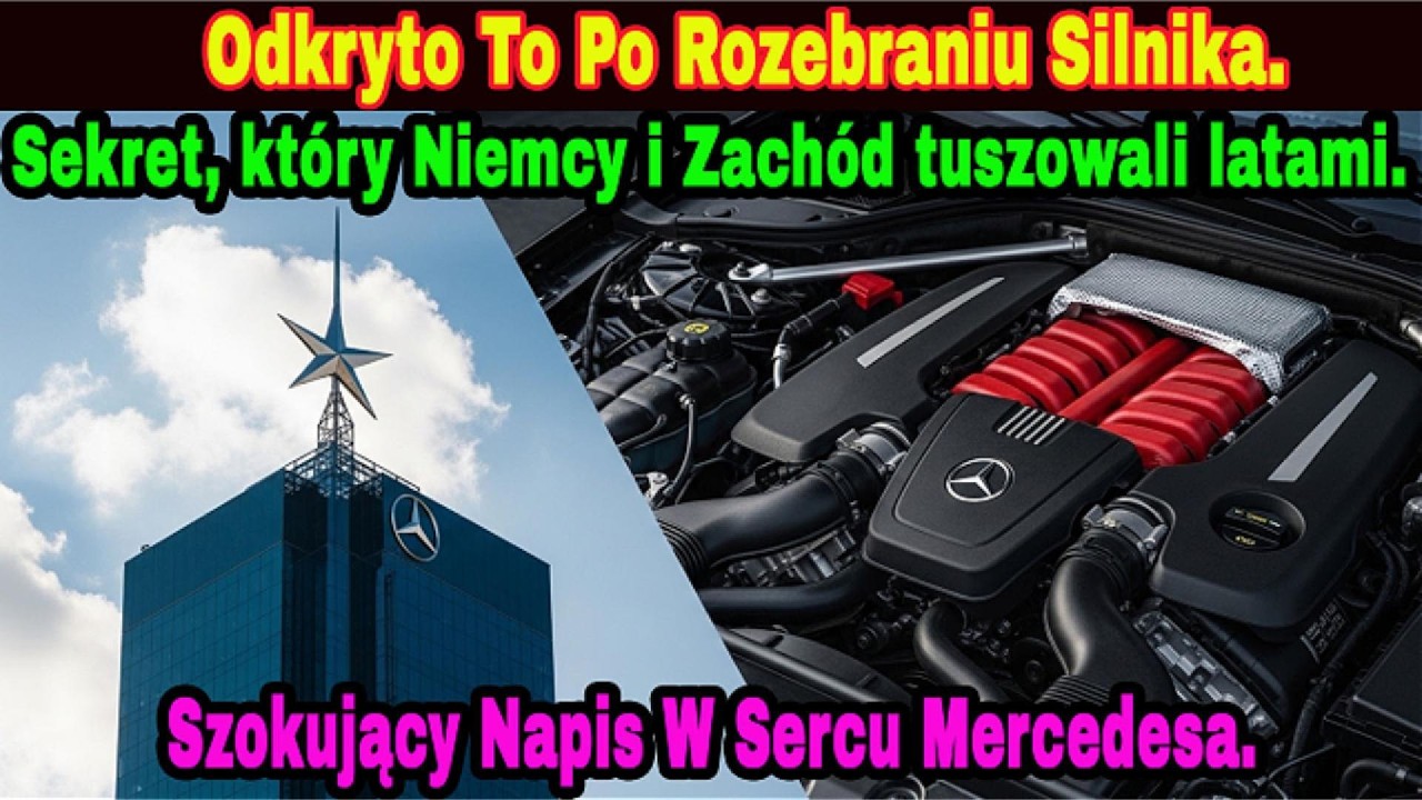 Szok! Serce Mercedesa Bije Dzięki Polskim Częściom. Świat Patrzy Z Podziwem!