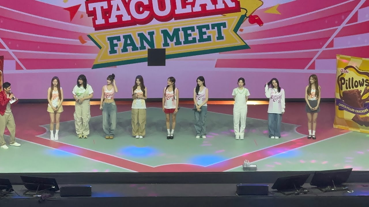 TWICE X OISHI SNACKTACULAR FAN MEET | REDSARAHTRAVELS | June 1, 2024