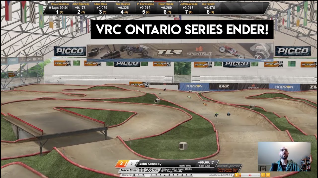 Series Ender! VRC Pro Padova IBR Spec Buggy Race May 8 - Netcruzer RC