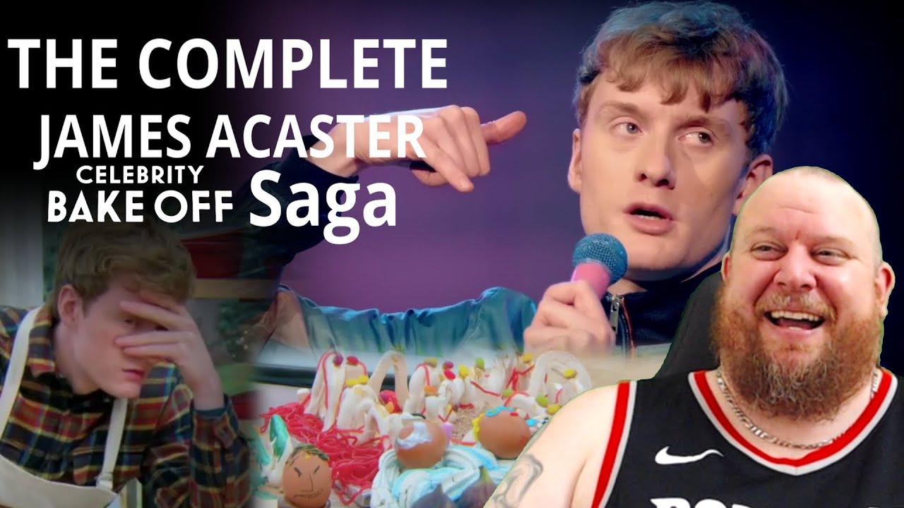 BAKE-ASTER!!! James Acaster's Appearance on Celebrity Bake-Off and his follow up story REACTION