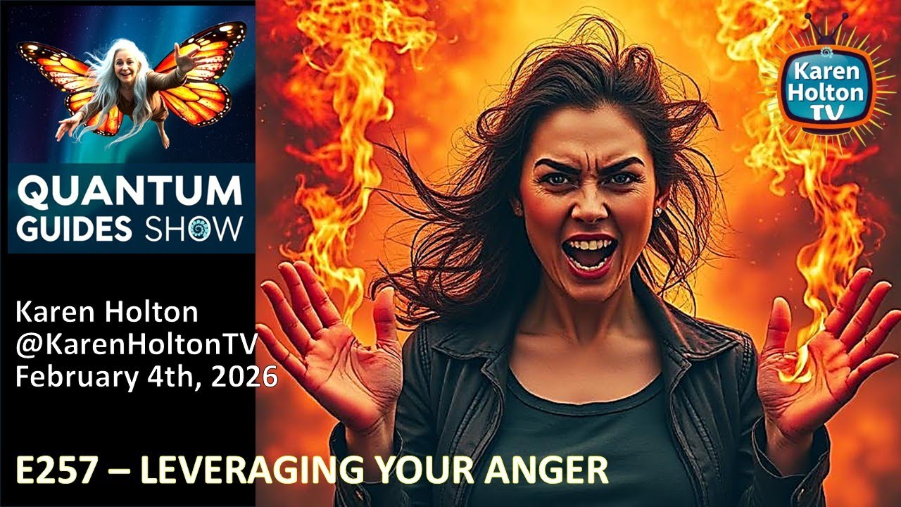 Quantum Guides Show E257 Karen Holton – LEVERAGING YOUR ANGER