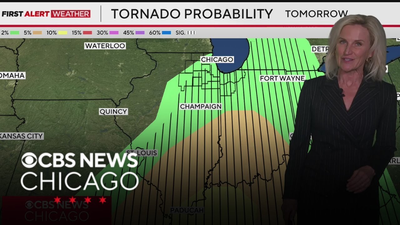 Severe storms expected late Sunday afternoon