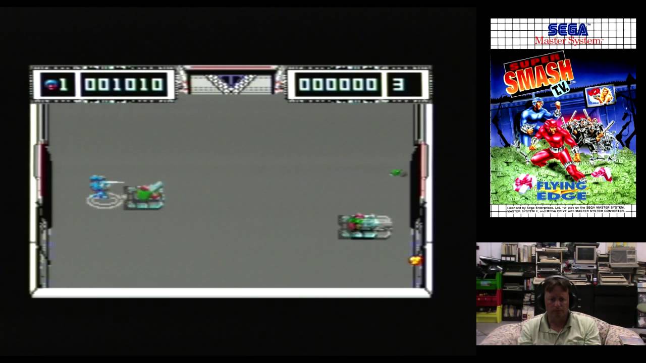 Lets Play - Super Smash TV - Sega Master System