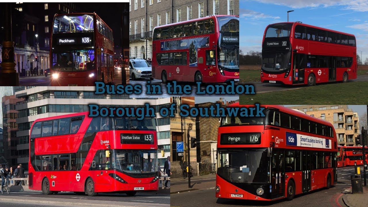 Bus Routes in the London Borough of Southwark