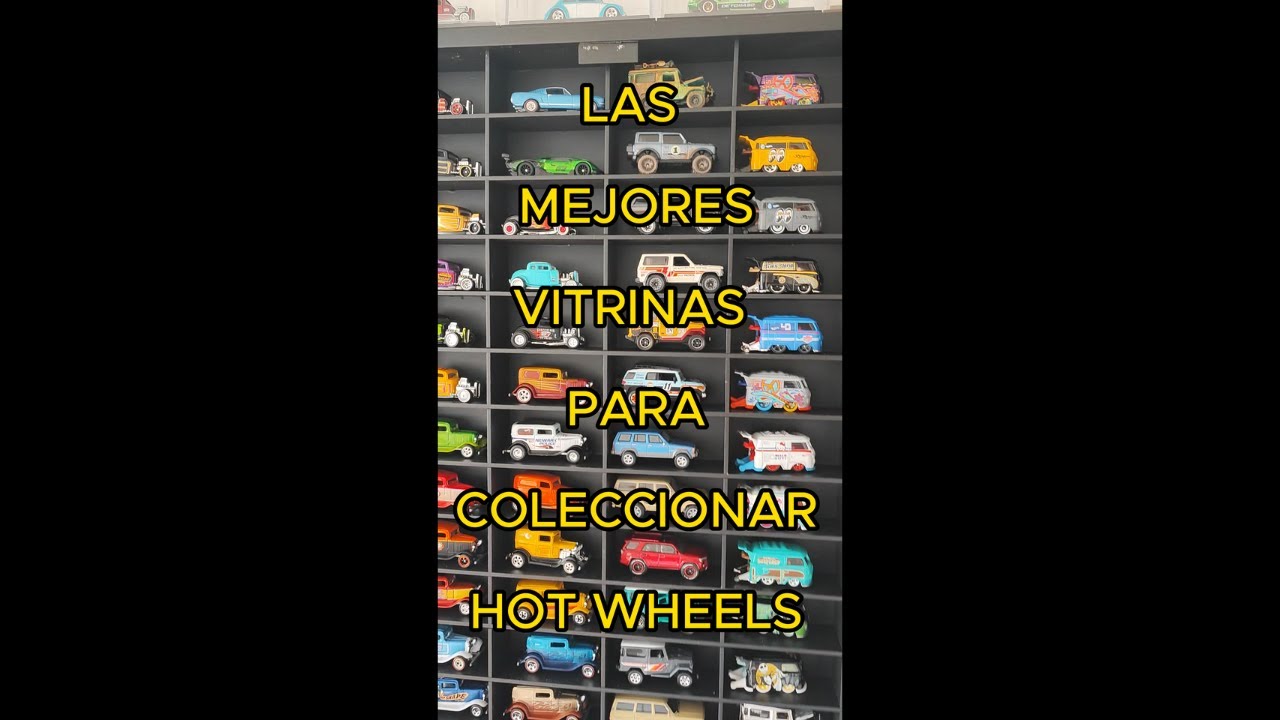 COMO SON MIS VITRINAS PARA COLECCIONAR AUTOS
