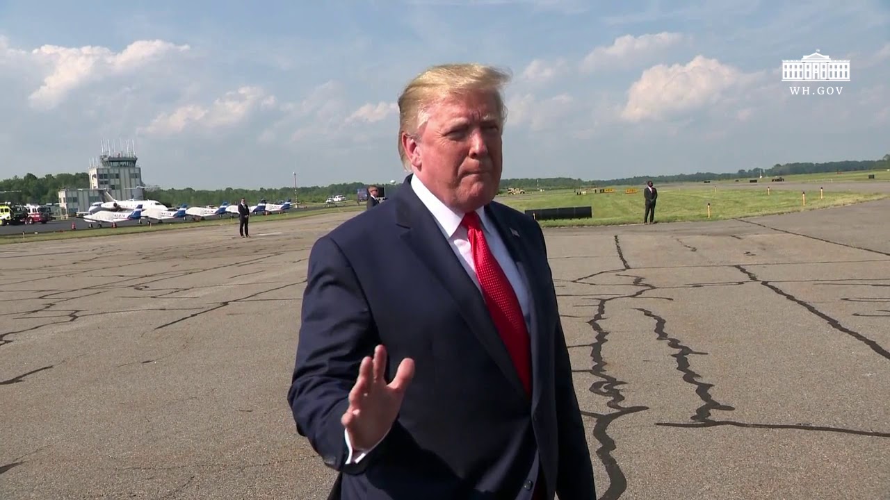 07/07/19: President Trump Delivers Remarks Upon Departure