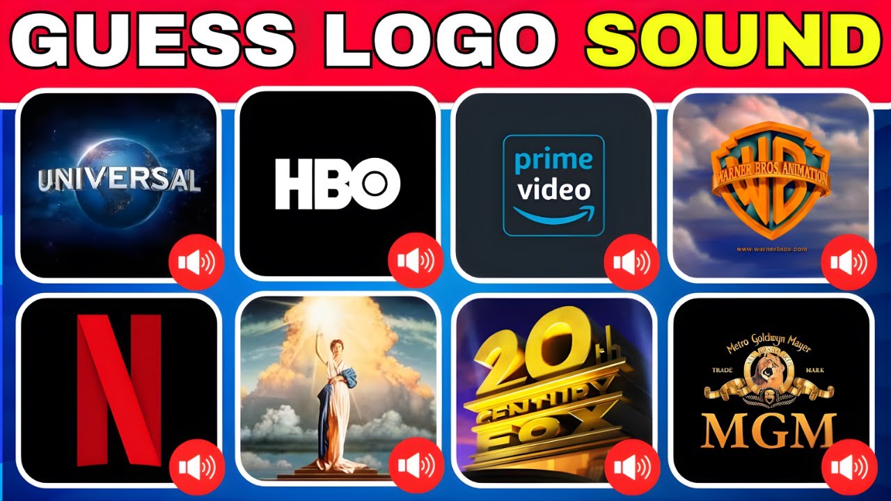 Guess The Movie & Streaming Studio Logo Sound 🎬🔊 | Pixar, Universal, Netflix & Disney | Quiz 2025