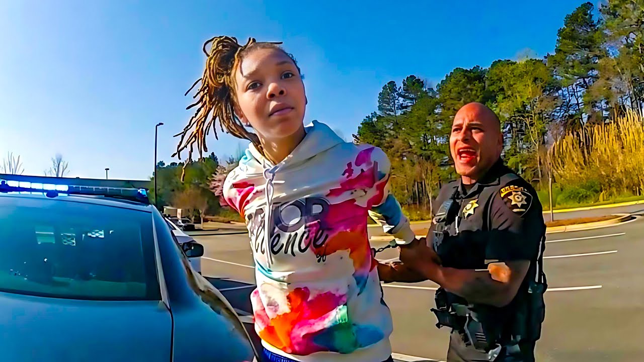 Insufferable Gen Z Brat Turns Simple Stop 10000x WORSE & Gets TASED Into Reality!