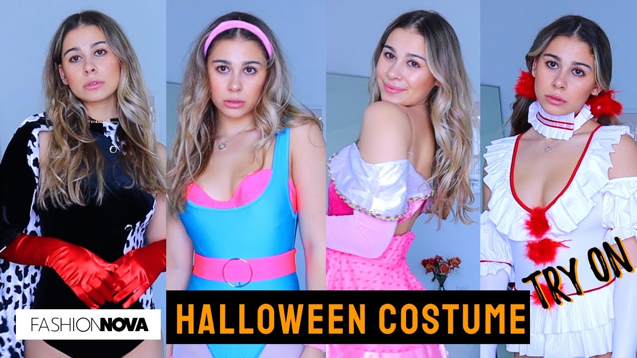 I TRIED HALLOWEEN COSTUMES FROM FASHION NOVA!