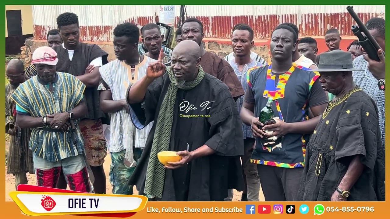 Akuapem Odwira Festival 2025 Day 1 - Path Clearing To Acenstral Village (Amamprobi)