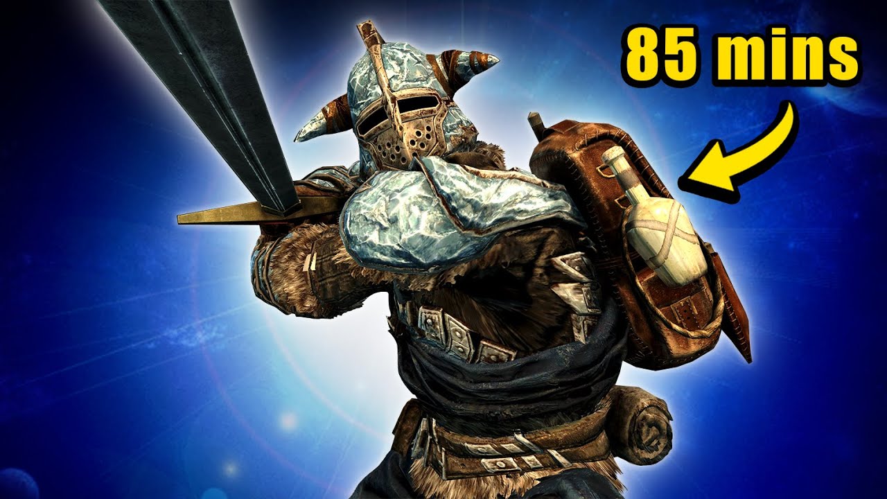 Skyrim: идеально сбалансированный стартовый билд воина...