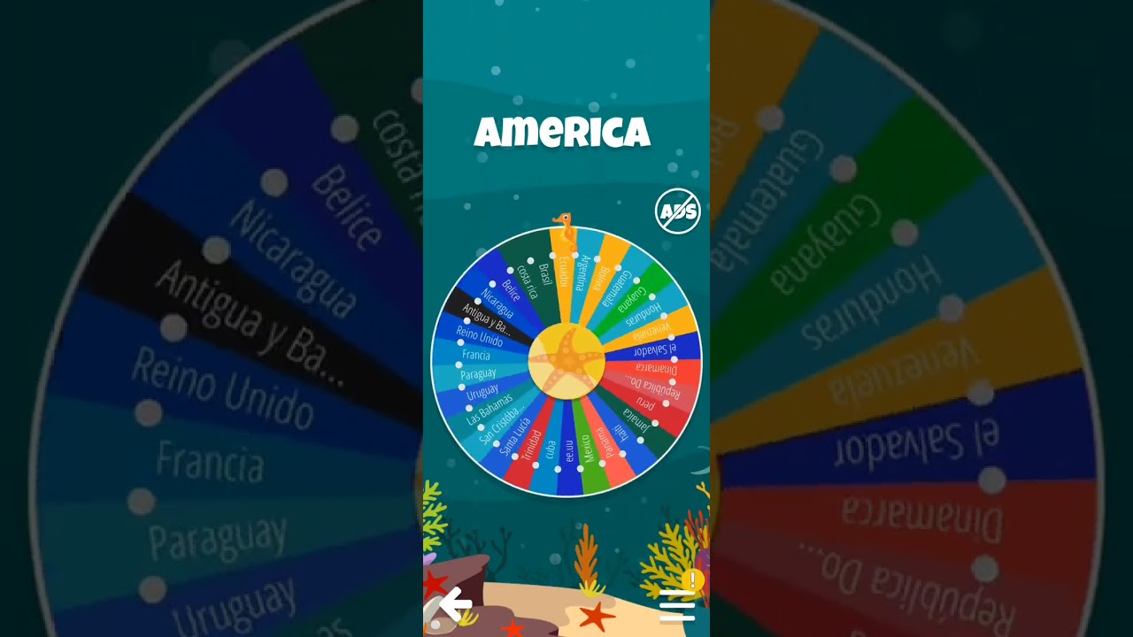 Eliminando paises de America todos parte