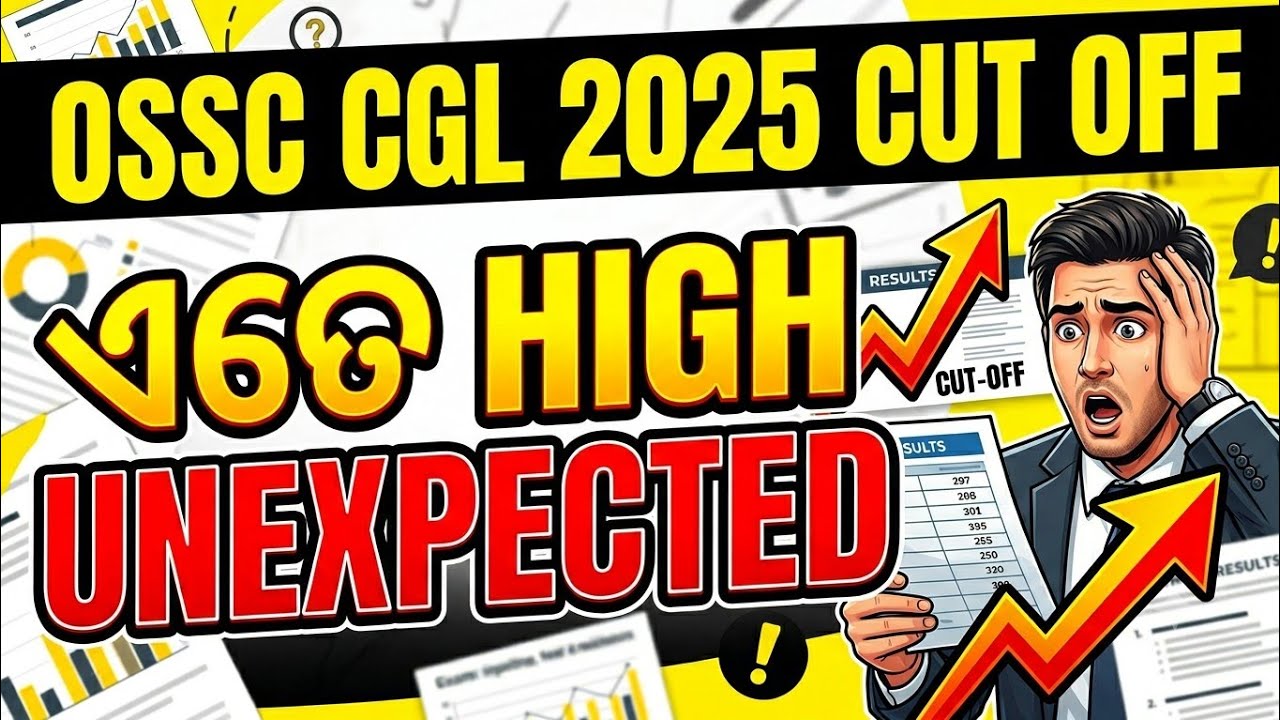 OSSC CGL PRELIMS CUT OFF | OSSC | CGL 2026
