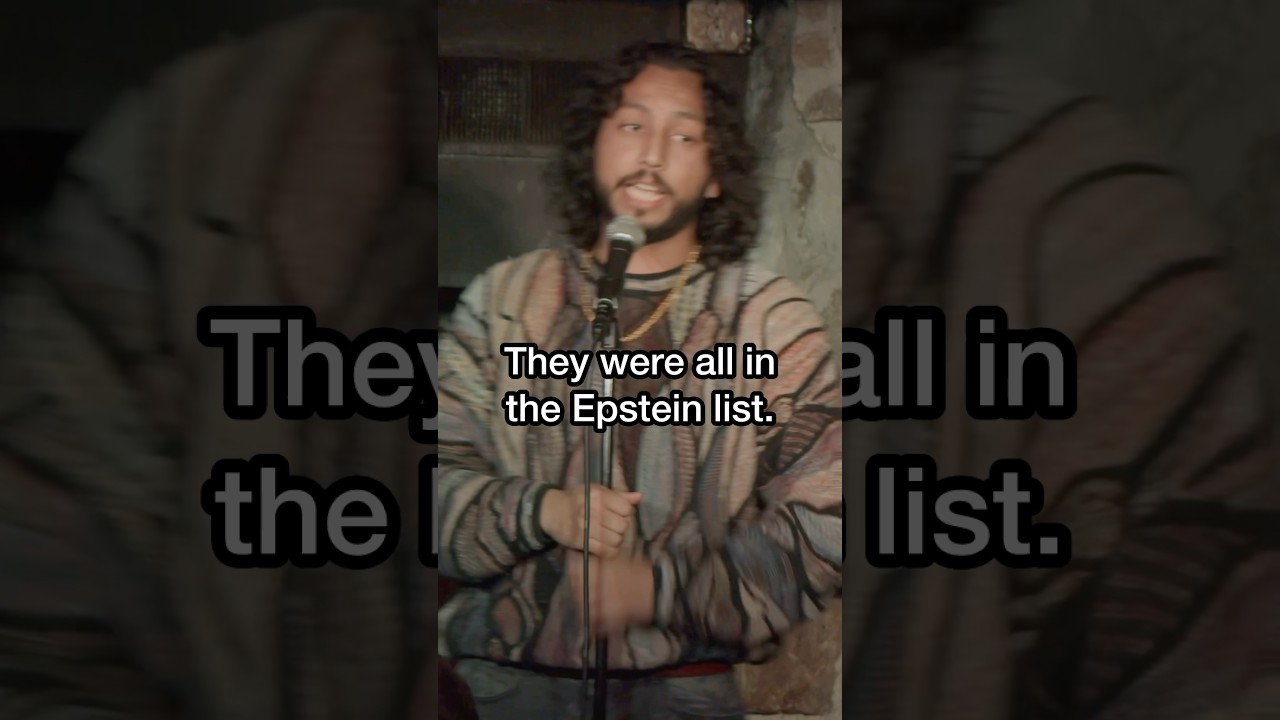 All my heroes were in the Epstein List #standupcomedy #standupcomedian #darkjoke #darkhumor