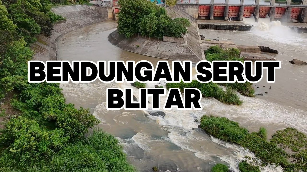 Suasana Asli Bendungan Serut Blitar Terbaru