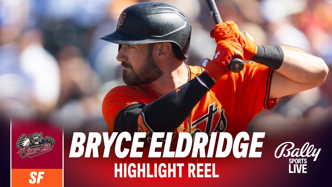 Giants DH Bryce Eldridge 2026 Minor League Baseball Highlights | Bally Sports Live