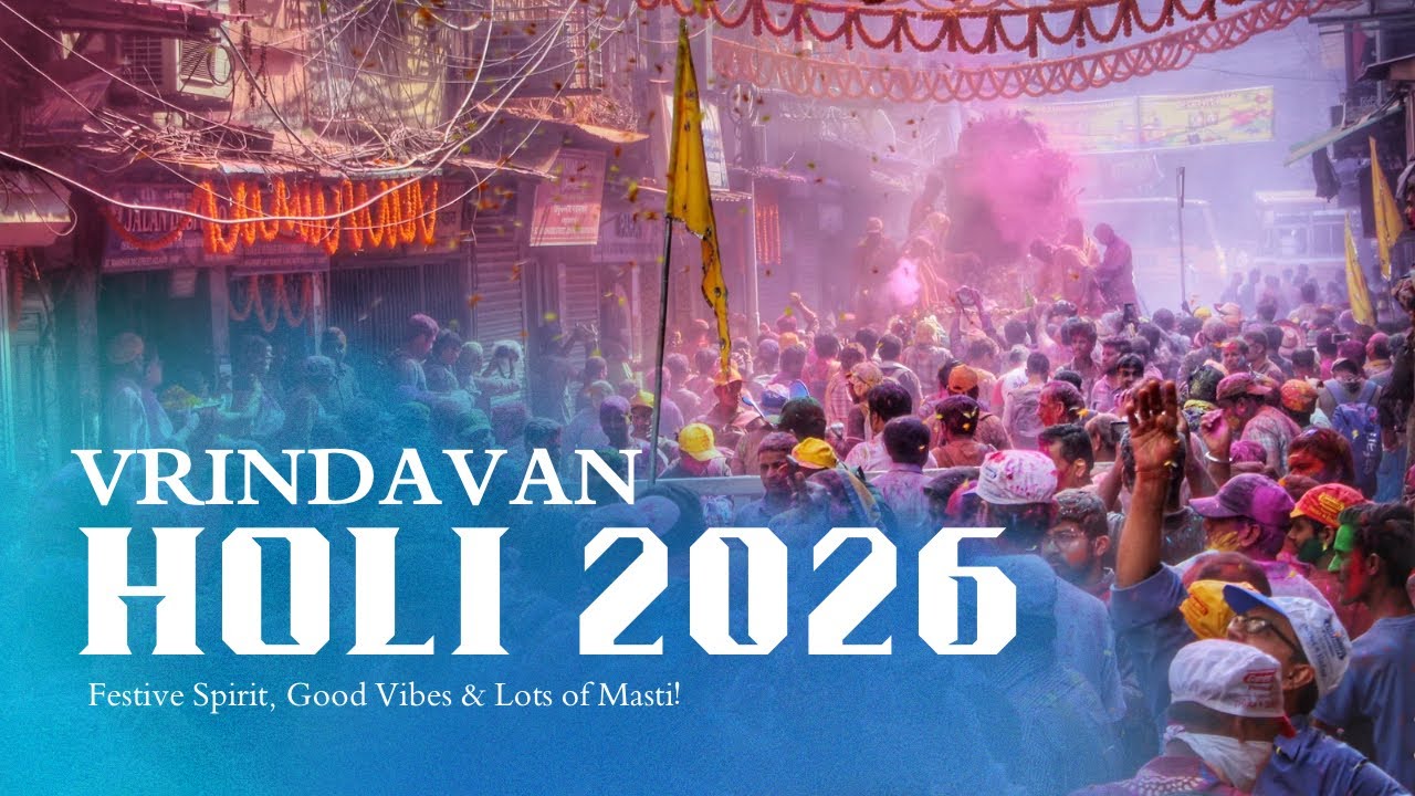Vrindavan Vlog | Vrindavan Holi | Holi Special | Vrindavan Holi Vlog | #viralvideo #trending #viral