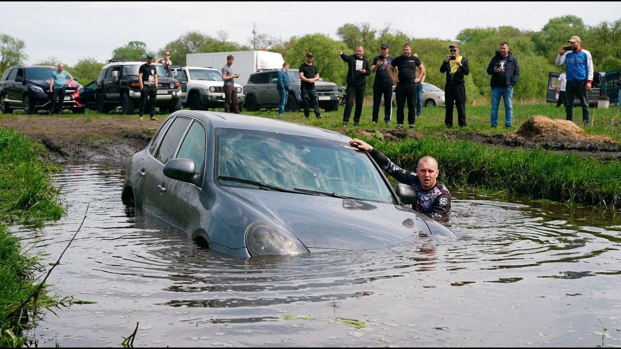 МИНУС 1 PORSCHE. ГЕЛИК против PORSCHE на БЕЗДОРОЖЬЕ