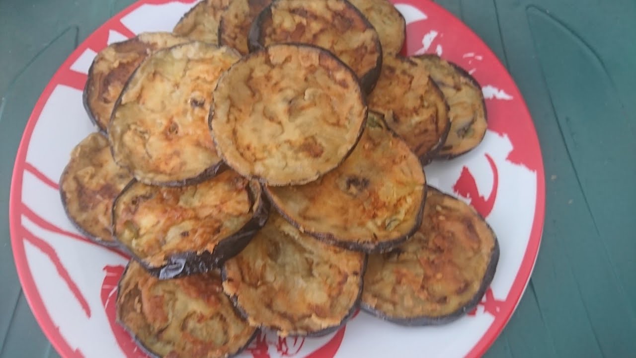how to fry eggplant without absorbing oil | Aicha TV