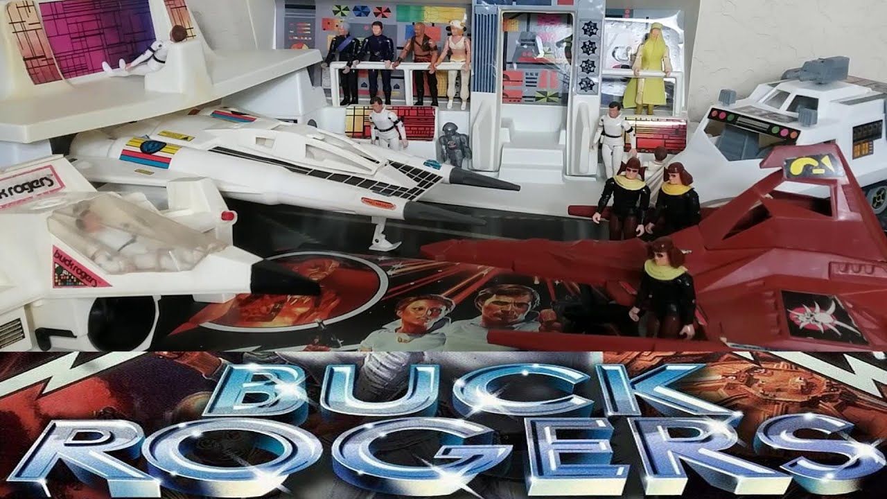 RETRO-WED: 1979 MEGO BUCK ROGERS ENTIRE TOY LINE STARFIGHTER COMMAND CENTER LAND RAM MAURADER