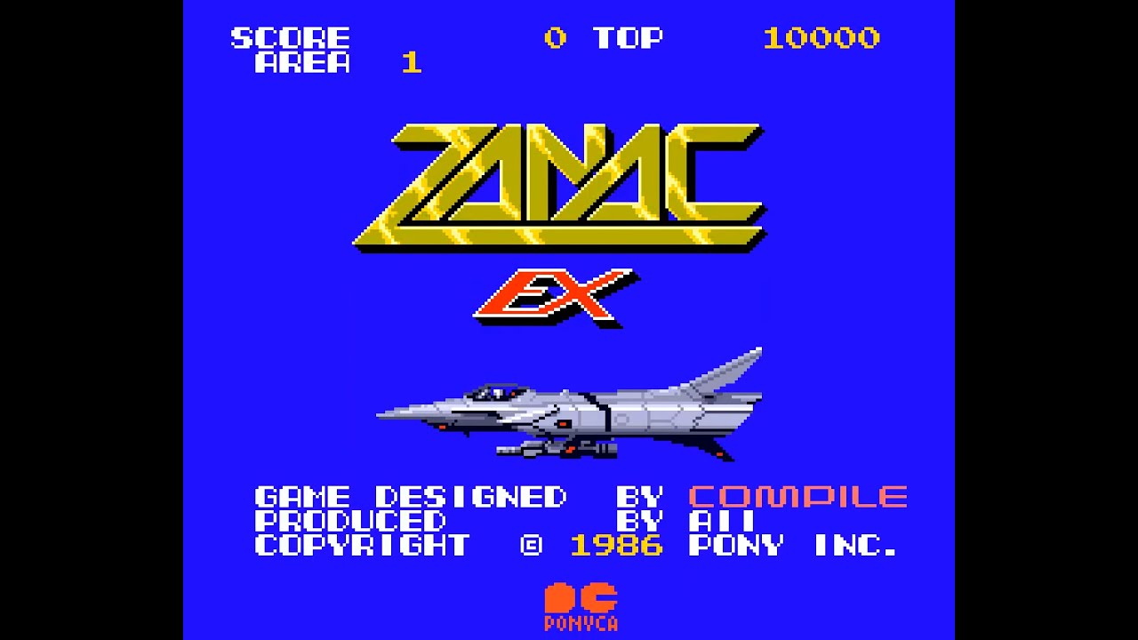 MSX Longplay [074] Zanac-EX
