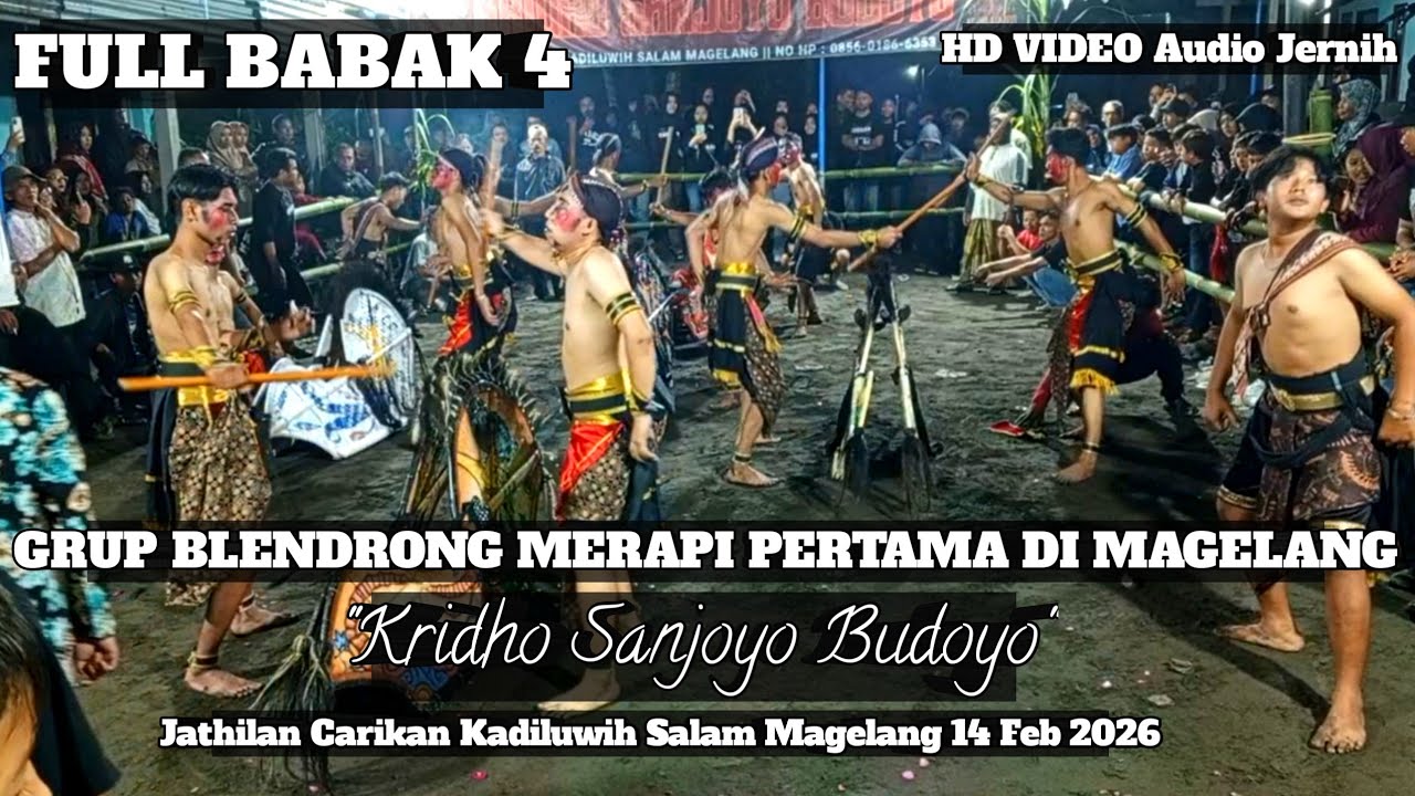 Bendrong Ganas Pertama di Magelang Kridho Sanjoyo Budoyo Full Babak 3 Jathilan Carikan Kadiluwih