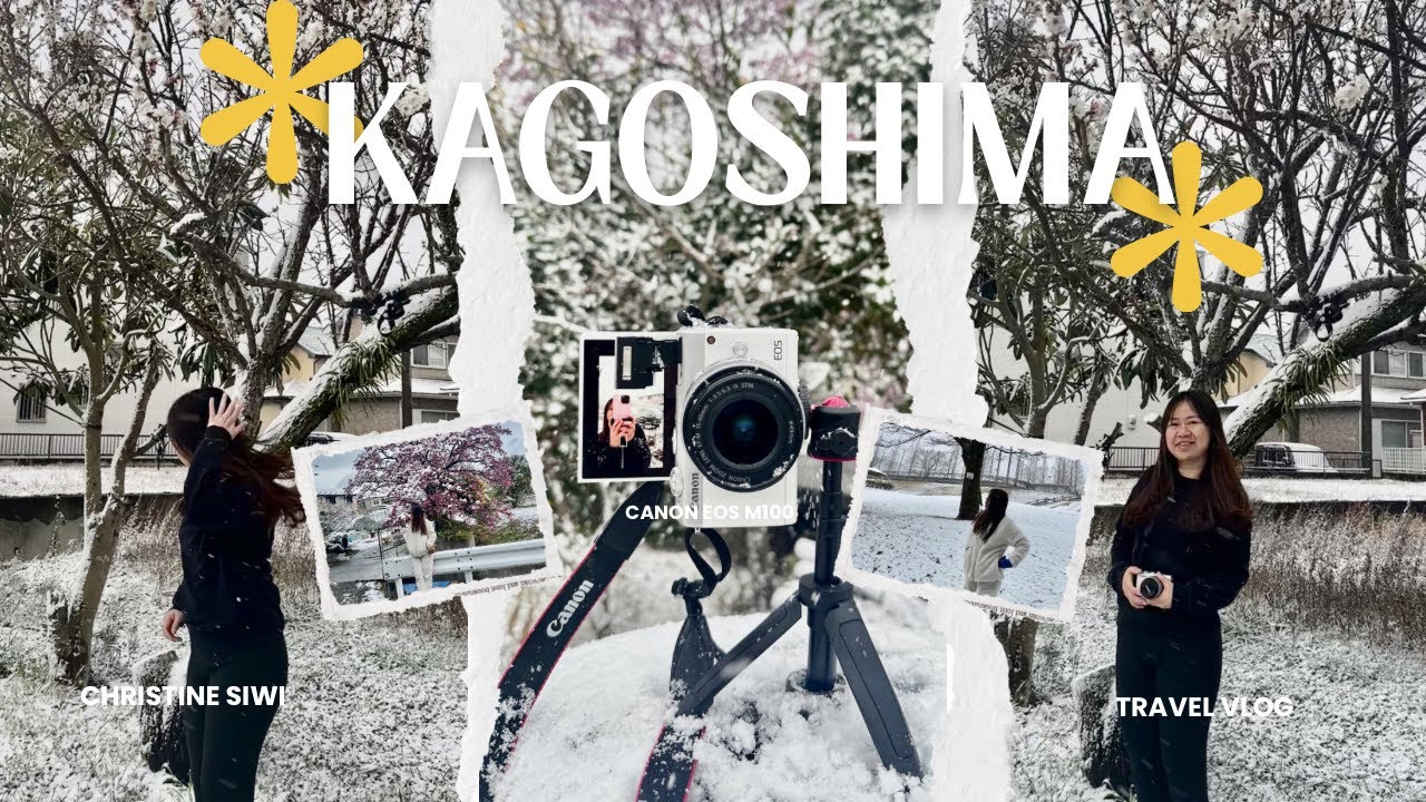 Musim Dingin di Kagoshima | Salju Pertama Tahun ini ❄️#kagoshima #saljudijepang #snowinjapan #japan 