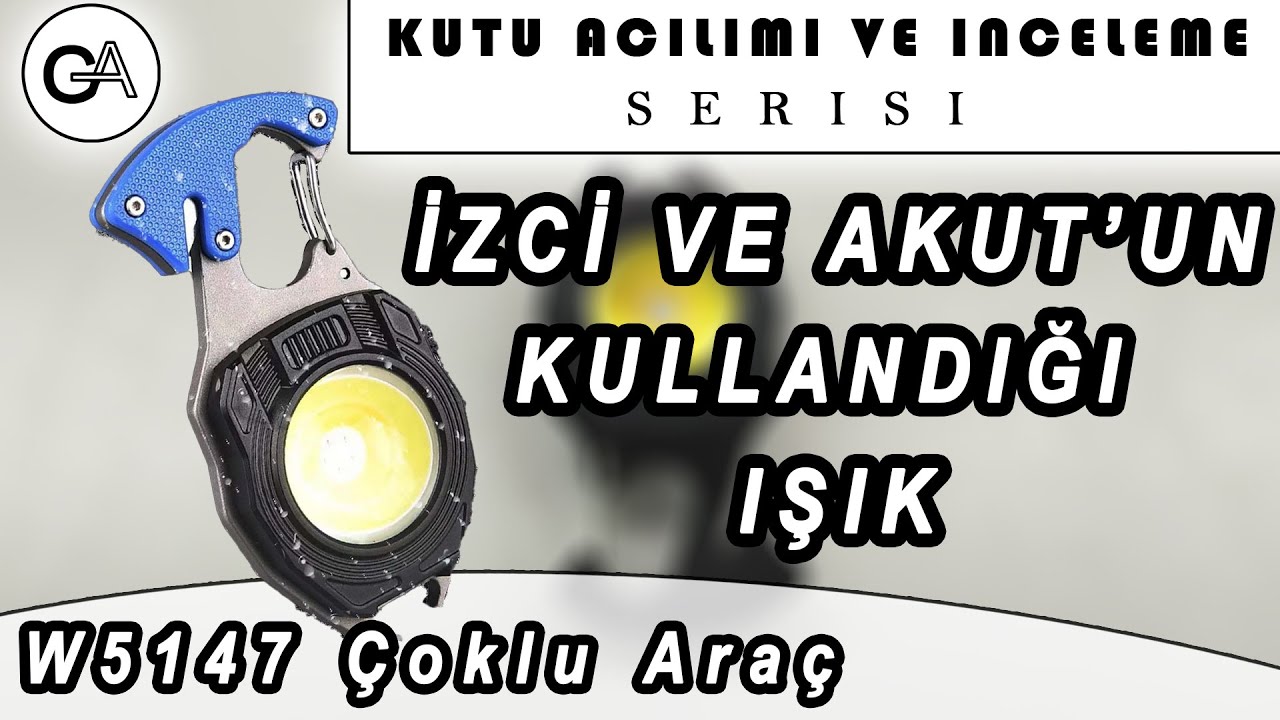W5147 MulitTool | Akut ve İzcilerin kullandığı anahtarlık | K.A.Ü.İ #23