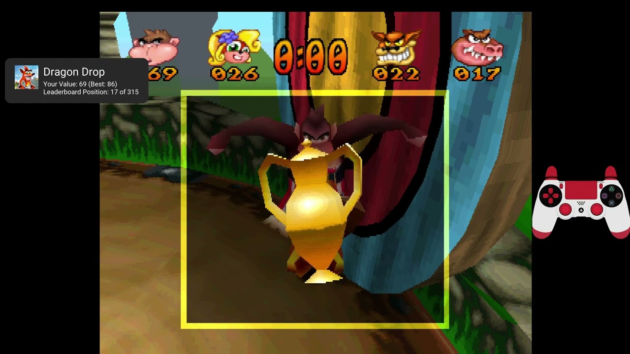 crash bash achievements continues and 200% as rilla roo part 2