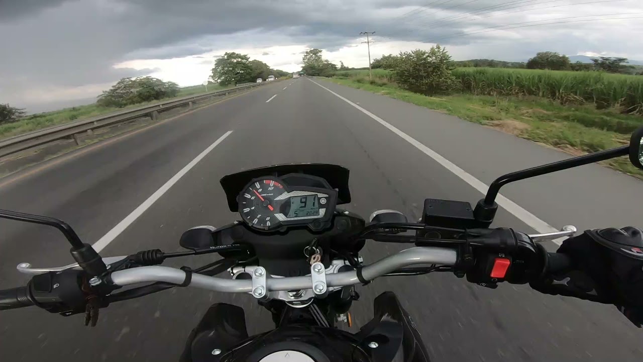 YAMAHA XTZ 150 - TOP SPEED - VELOCIDAD FINAL