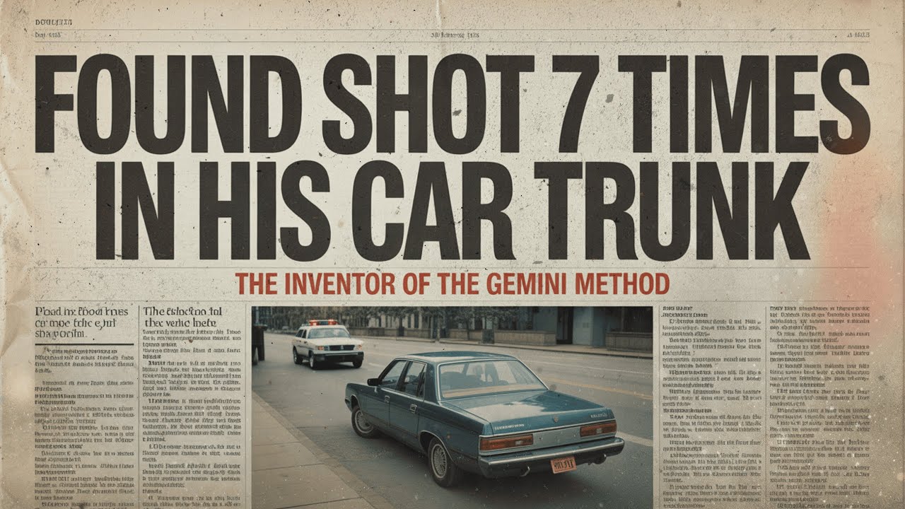 1983: Found Shot 7 Times in His Car Trunk — The Ironic Death of the Gemini Method's Inventor