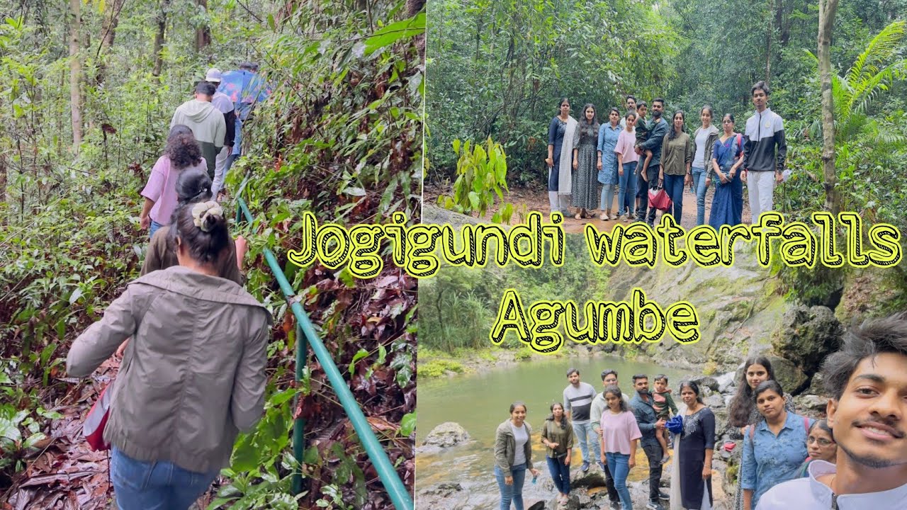 Jogigundi waterfalls Agumbe | agumbe tourist places |