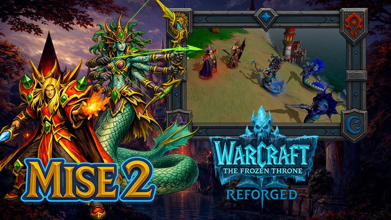 Warcraft 3 Reforged CZ Gameplay s CZ dabingem | Krvavý Elfové – Mise 2