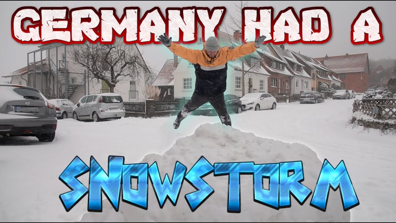 EXTREME GERMANY SNOWFALL! ❄️🇩🇪